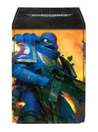 Warhammer 40,000 Alcove Flip Deck Box - Adeptus Astartes - Ultra Pro Deck Boxes - Deck Boxes card
