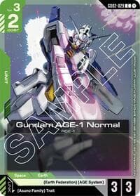 Gundam AGE-1 Normal (GD02-029) (GD02 Release Event) - Gundam Promotional Cards - Gundam Card Game card