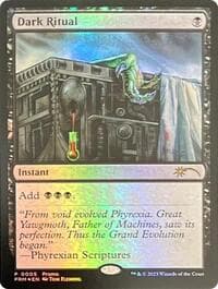 Dark Ritual (Graphic Novel Insert) - Media Promos - Magic: The Gathering card