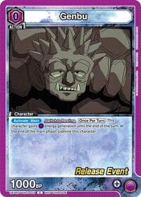 Genbu - UE13BT: Yu Yu Hakusho: Ghost Files Release Event Cards - Union Arena card
