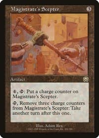 Magistrate's Scepter - Mercadian Masques - Magic: The Gathering card