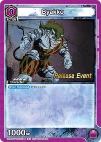 Byakko - UE13BT: Yu Yu Hakusho: Ghost Files Release Event Cards - Union Arena card