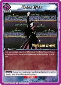 Trace Eyes - UE13BT: Yu Yu Hakusho: Ghost Files Release Event Cards - Union Arena card
