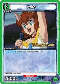 Koto - UE13BT: Yu Yu Hakusho: Ghost Files Release Event Cards - Union Arena card