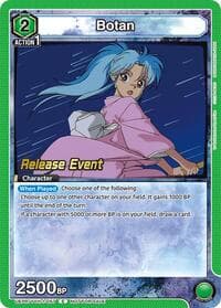 Botan (057) - UE13BT: Yu Yu Hakusho: Ghost Files Release Event Cards - Union Arena card