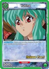 Yukina (059) - UE13BT: Yu Yu Hakusho: Ghost Files Release Event Cards - Union Arena card