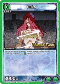 Ruka - UE13BT: Yu Yu Hakusho: Ghost Files Release Event Cards - Union Arena card