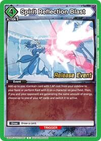 Spirit Reflection Blast - UE13BT: Yu Yu Hakusho: Ghost Files Release Event Cards - Union Arena card