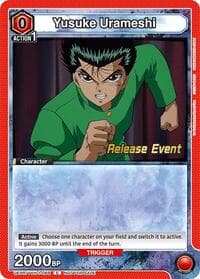 Yusuke Urameshi (068) - UE13BT: Yu Yu Hakusho: Ghost Files Release Event Cards - Union Arena card