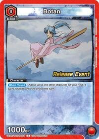 Botan (084) - UE13BT: Yu Yu Hakusho: Ghost Files Release Event Cards - Union Arena card