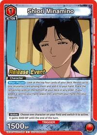 Shiori Minamino - UE13BT: Yu Yu Hakusho: Ghost Files Release Event Cards - Union Arena card