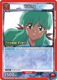 Yukina (088) - UE13BT: Yu Yu Hakusho: Ghost Files Release Event Cards - Union Arena card