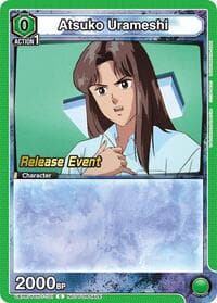 Atsuko Urameshi - UE13BT: Yu Yu Hakusho: Ghost Files Release Event Cards - Union Arena card