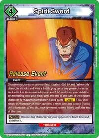 Spirit Sword - UE13BT: Yu Yu Hakusho: Ghost Files Release Event Cards - Union Arena card