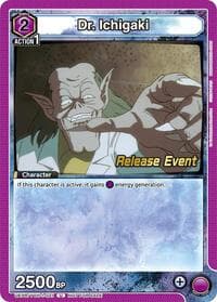 Dr. Ichigaki - UE13BT: Yu Yu Hakusho: Ghost Files Release Event Cards - Union Arena card