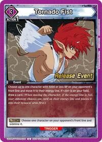 Tornado Fist - UE13BT: Yu Yu Hakusho: Ghost Files Release Event Cards - Union Arena card