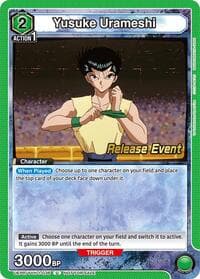 Yusuke Urameshi (036) - UE13BT: Yu Yu Hakusho: Ghost Files Release Event Cards - Union Arena card