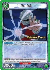 Genkai (046) - UE13BT: Yu Yu Hakusho: Ghost Files Release Event Cards - Union Arena card