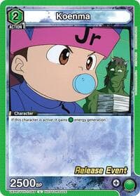Koenma (049) - UE13BT: Yu Yu Hakusho: Ghost Files Release Event Cards - Union Arena card
