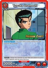 Yusuke Urameshi (069) - UE13BT: Yu Yu Hakusho: Ghost Files Release Event Cards - Union Arena card