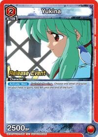 Yukina (089) - UE13BT: Yu Yu Hakusho: Ghost Files Release Event Cards - Union Arena card