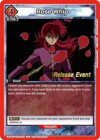 Rose Whip - UE13BT: Yu Yu Hakusho: Ghost Files Release Event Cards - Union Arena card