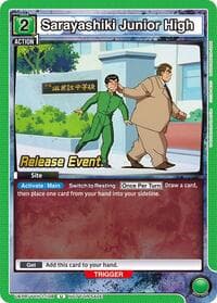 Sarayashiki Junior High - UE13BT: Yu Yu Hakusho: Ghost Files Release Event Cards - Union Arena card