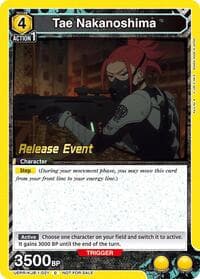 Tae Nakanoshima - UE12BT: Kaiju No. 8 Release Event Cards - Union Arena card