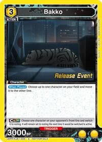 Bakko (022) - UE12BT: Kaiju No. 8 Release Event Cards - Union Arena card