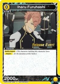 Iharu Furuhashi (026) - UE12BT: Kaiju No. 8 Release Event Cards - Union Arena card