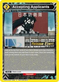 Accepting Applicants - UE12BT: Kaiju No. 8 Release Event Cards - Union Arena card