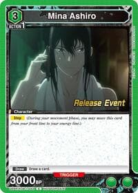 Mina Ashiro (042) - UE12BT: Kaiju No. 8 Release Event Cards - Union Arena card