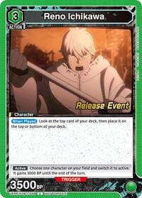 Reno Ichikawa (048) - UE12BT: Kaiju No. 8 Release Event Cards - Union Arena card