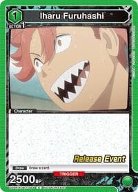 Iharu Furuhashi (064) - UE12BT: Kaiju No. 8 Release Event Cards - Union Arena card