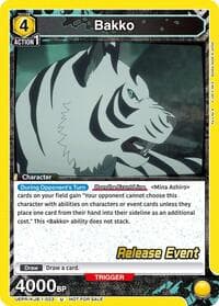 Bakko (023) - UE12BT: Kaiju No. 8 Release Event Cards - Union Arena card