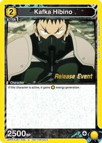Kafka Hibino (025) - UE12BT: Kaiju No. 8 Release Event Cards - Union Arena card