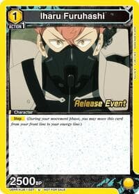 Iharu Furuhashi (027) - UE12BT: Kaiju No. 8 Release Event Cards - Union Arena card