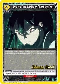 Now It's Time For Me to Shoot My Foe - UE12BT: Kaiju No. 8 Release Event Cards - Union Arena card