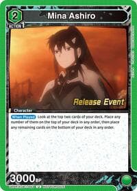 Mina Ashiro (043) - UE12BT: Kaiju No. 8 Release Event Cards - Union Arena card