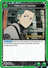 Haruichi Izumo (047) - UE12BT: Kaiju No. 8 Release Event Cards - Union Arena card