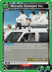 Monster Sweeper Inc. - UE12BT: Kaiju No. 8 Release Event Cards - Union Arena card