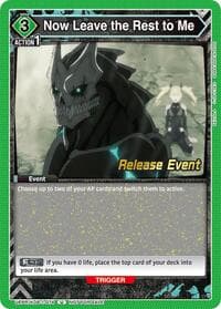 Now Leave the Rest to Me - UE12BT: Kaiju No. 8 Release Event Cards - Union Arena card