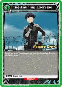 Fire Training Exercise - UE12BT: Kaiju No. 8 Release Event Cards - Union Arena card