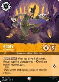 Goofy - Ghost Hunter (Epic) - Whispers in the Well - Disney Lorcana card