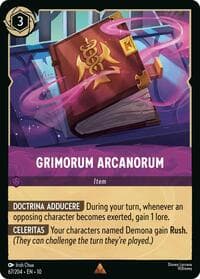 Grimorum Arcanorum - Whispers in the Well - Disney Lorcana card