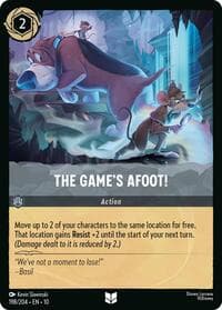 The Game's Afoot! - Whispers in the Well - Disney Lorcana card