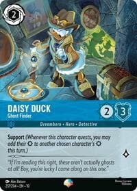 Daisy Duck - Ghost Finder (Epic) - Whispers in the Well - Disney Lorcana card