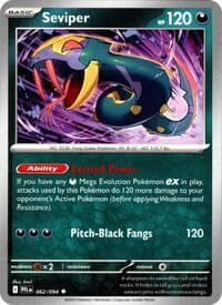 Seviper - ME02: Phantasmal Flames - Pokemon card
