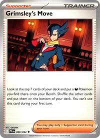 Grimsley's Move - ME02: Phantasmal Flames - Pokemon card