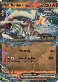 Reshiram ex (Journey Together Stamped) - Miscellaneous Cards & Products - Pokemon card